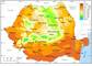 Srednia roczna temperatura powietrza w Rumunii od 1961 do 2020